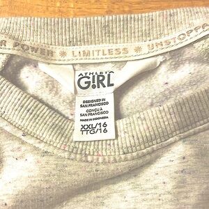 🌟 final sale: Athleta girl sweatshirt